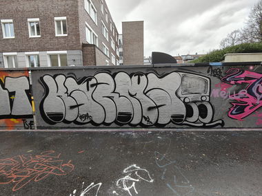 Graffiti Wall in Essen - Photo by Kico_one (2024)