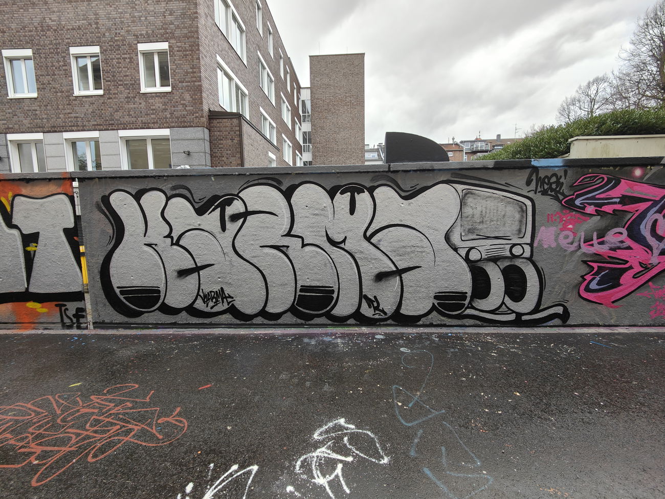 Graffiti Wall in Essen - Photo by Kico_one (2024)