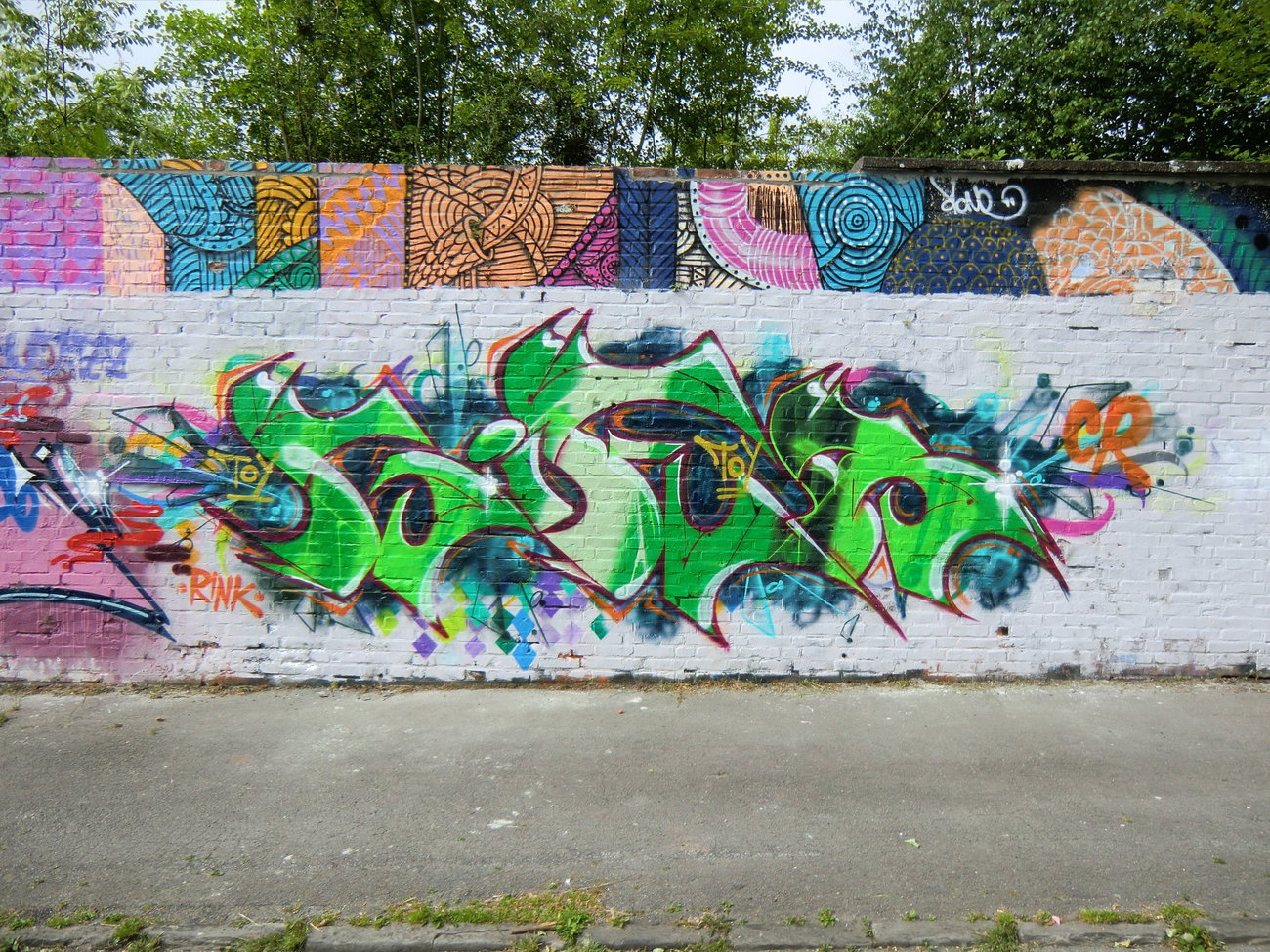 Graffiti Wall in Essen - Photo by Kico_one - Essen, Gier (2015)