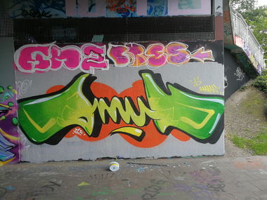 Graffiti Wall in Essen - Photo by Kico_one - Essen, NRW, Ruhrpott (2020)