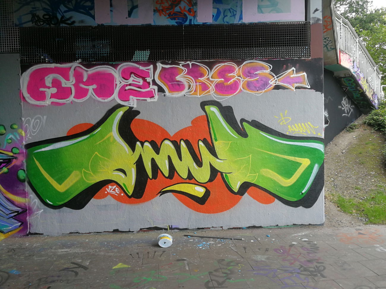 Graffiti Wall in Essen - Photo by Kico_one - Essen, NRW, Ruhrpott (2020)