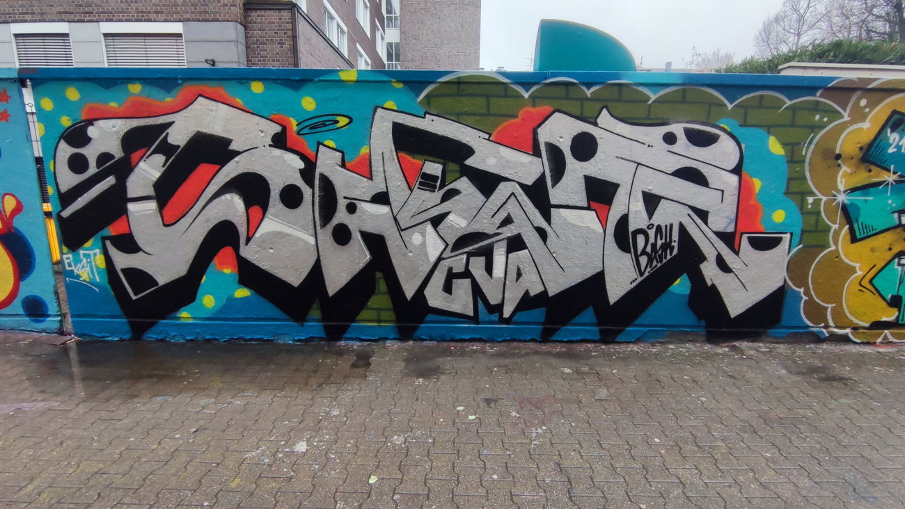 Graffiti Wall in Essen - Photo by Kico_one (2021)