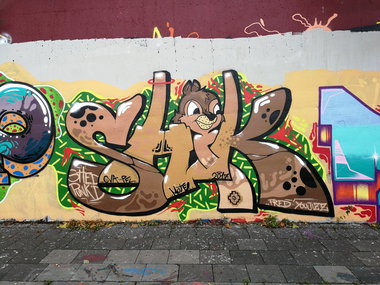 Graffiti Wall in Essen - Photo by Kico_one - Essen, NRW, Ruhrpott (2017)