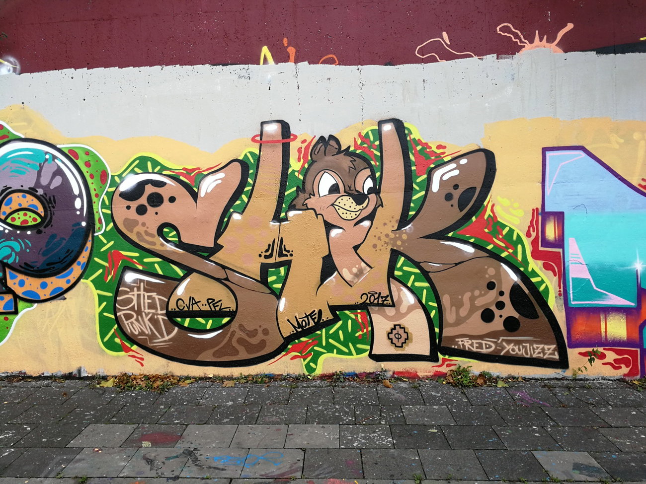 Graffiti Wall in Essen - Photo by Kico_one - Essen, NRW, Ruhrpott (2017)