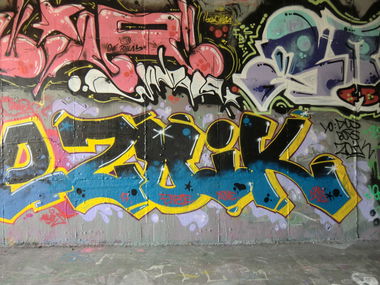 Graffiti Wall in Prague - Photo by Kico_one - Prague, Praha, Zoik