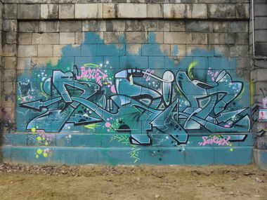 Graffiti Wall in Wien - Photo by Kico_one - Wien, Österreich, Vienna (2016)