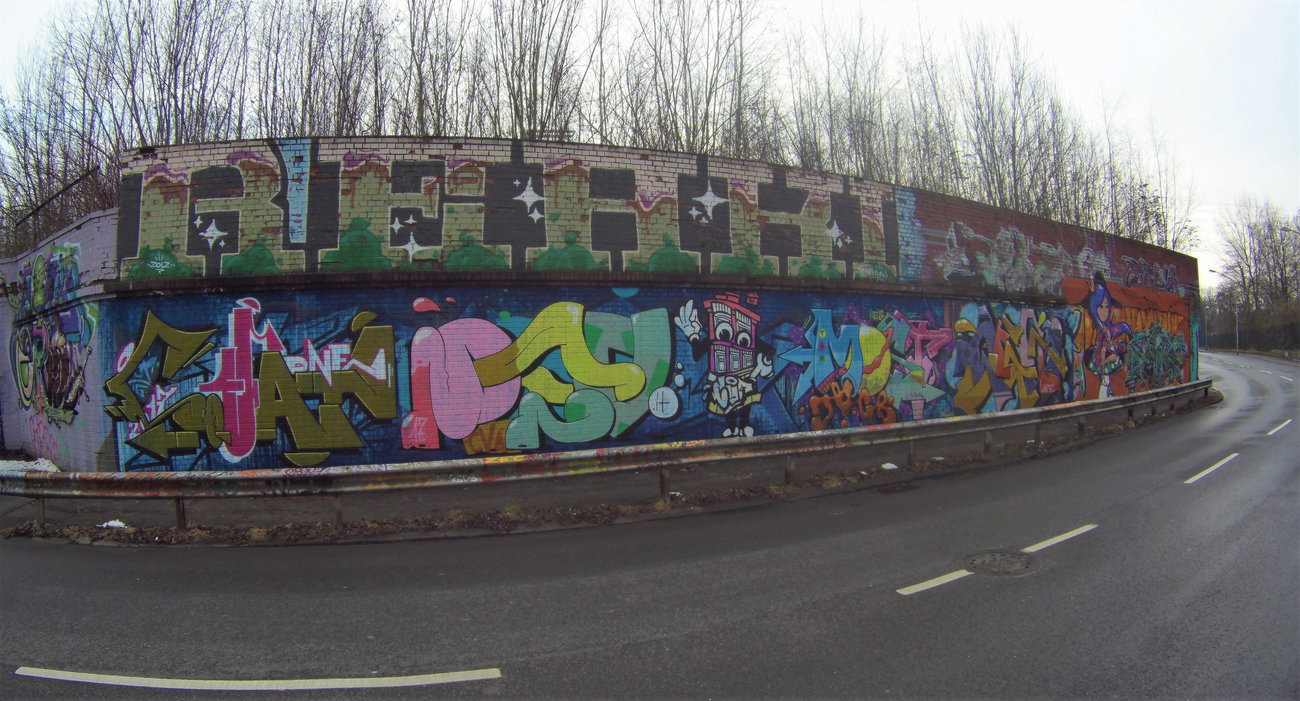 Graffiti Wall - Photo by Kico_one - Essen, Nrw, Ruhrpott