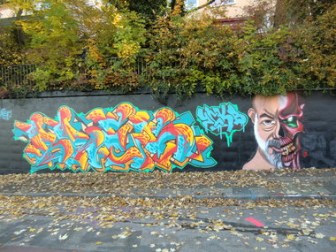 Graffiti Wall in Essen - Photo by Kico_one - Essen, NRW, Rohrpott (2016)
