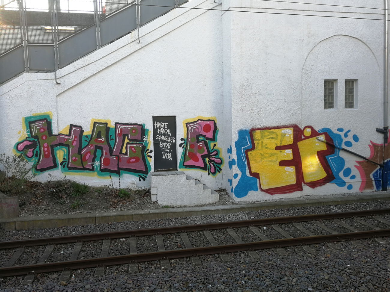 Graffiti Bombing - Photo by Kico_one - Essen, Hacf, Ei