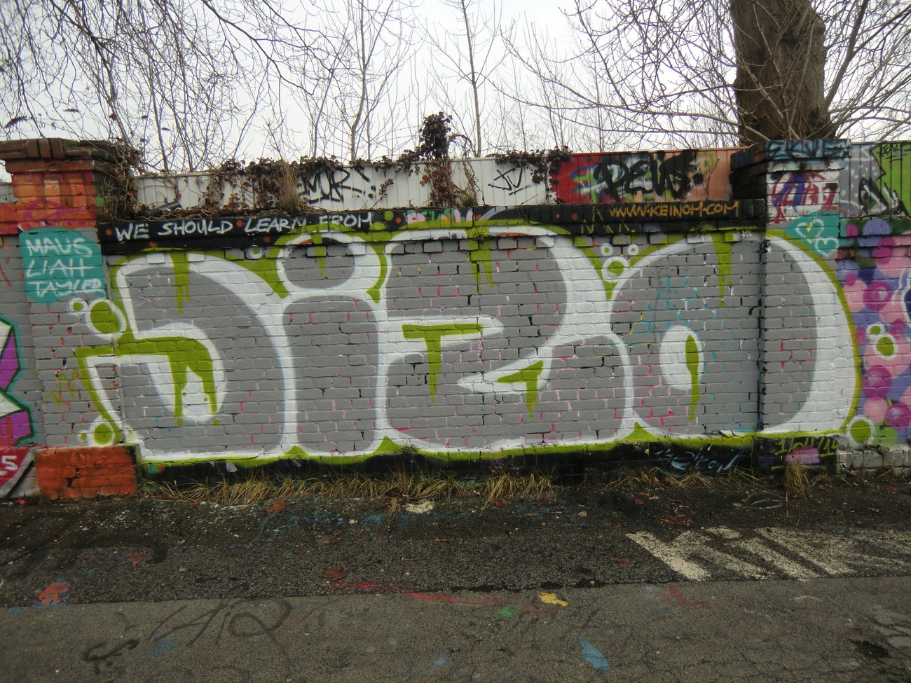 Graffiti Wall in Essen - Photo by Kico_one - Essen, Nrw, Ruhrpott (2017)