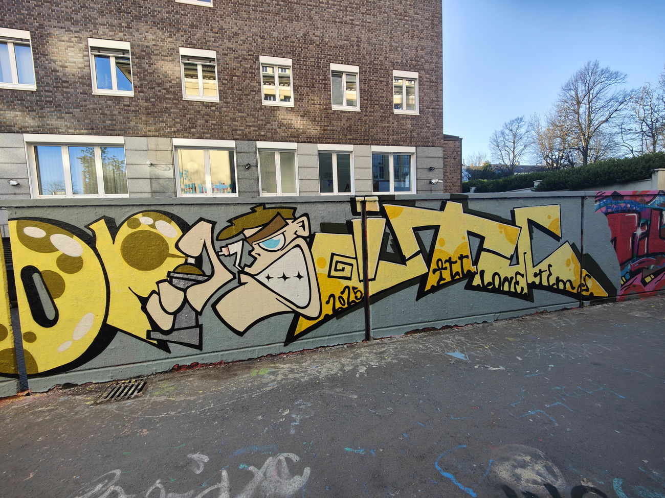 Graffiti Wall in Essen - Photo by Kico_one (2025)