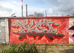 Graffiti Wall in Osijek - Photo by Kico_one - Osijek, Skel