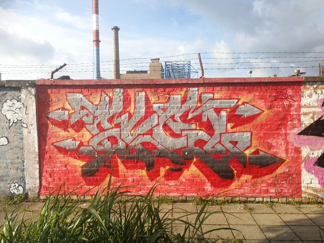 Graffiti Wall in Osijek - Photo by Kico_one - Osijek, Skel