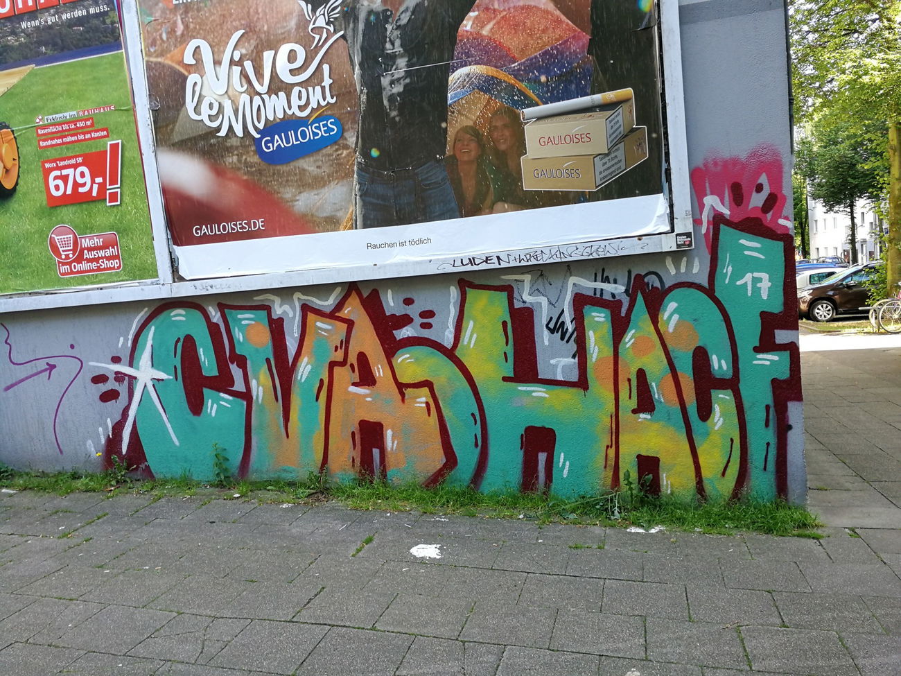 Graffiti Bombing in Essen - Photo by Kico_one - Essen, NRW, Ruhrpott (2017)