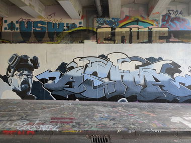 Graffiti Wall in Essen - Photo by Kico_one - Essen, NRW, RUHRPOTT (2022)