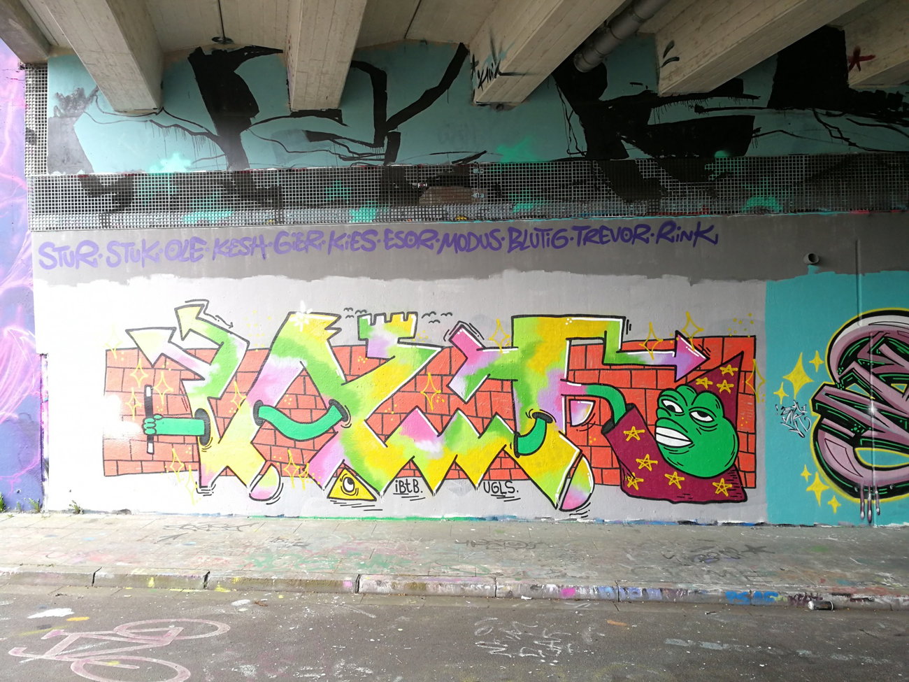 Graffiti Wall in Essen - Photo by Kico_one - Essen, Nrw, Ruhrpott (2018)