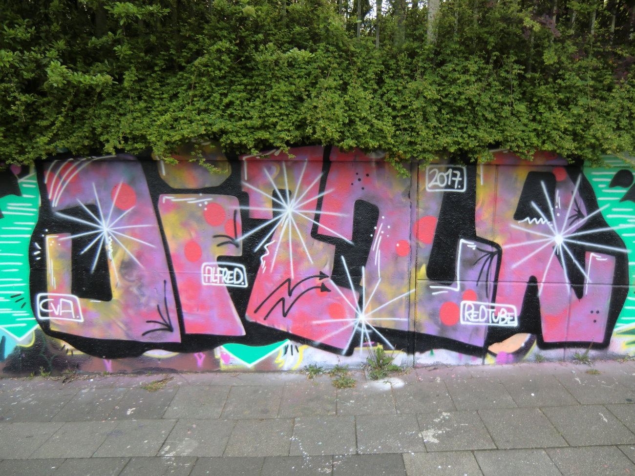 Graffiti Wall in Essen - Photo by Kico_one - Essen, NRW, Ruhrpott (2017)