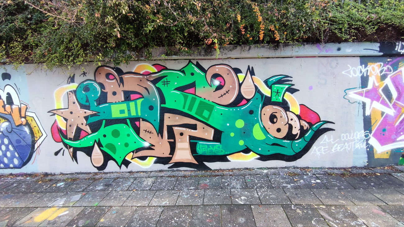 Graffiti Wall in Essen - Photo by Kico_one (2021)