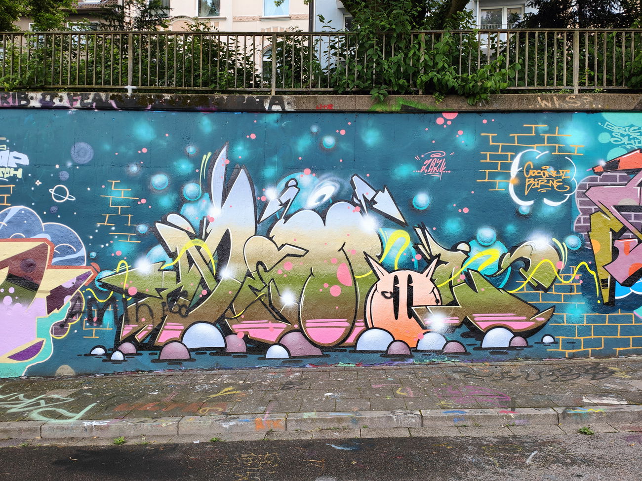 Graffiti Wall in Essen - Photo by Kico_one - Essen (2024)