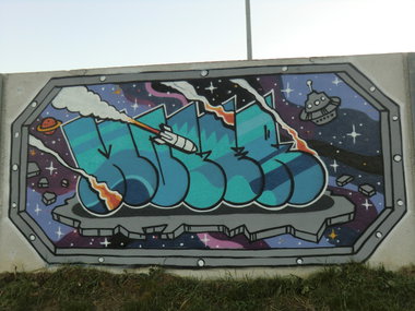 Graffiti Wall in Osijek - Photo by Kico_one - Osijek, Croatia, Hrvatska (2016)