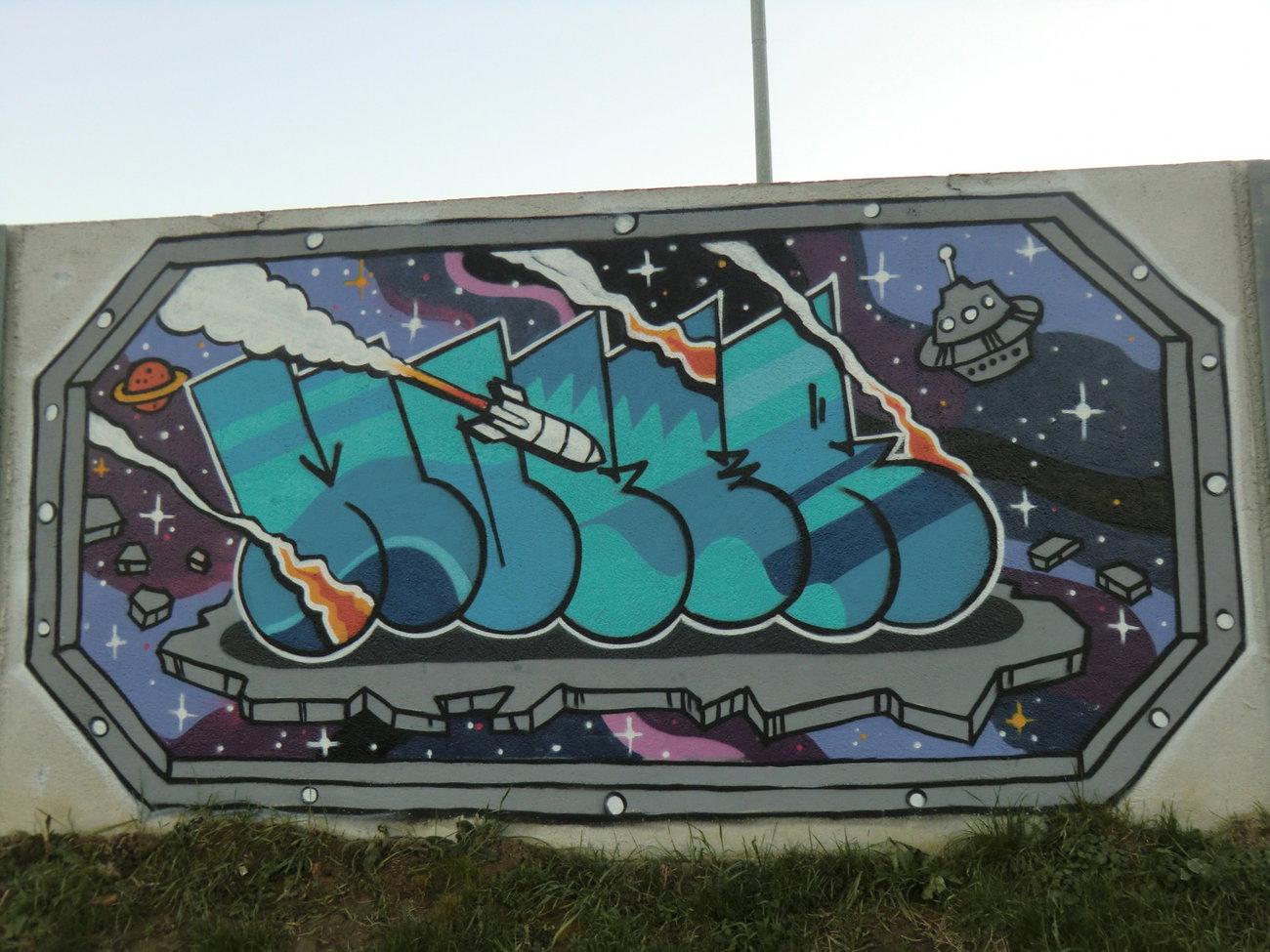 Graffiti Wall in Osijek - Photo by Kico_one - Osijek, Croatia, Hrvatska (2016)