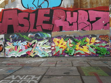 Graffiti Wall in Amsterdam - Photo by Kico_one - Amsterdam, Netherlands