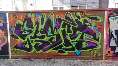 Graffiti Wall in Essen - Photo by Kico_one (2021)