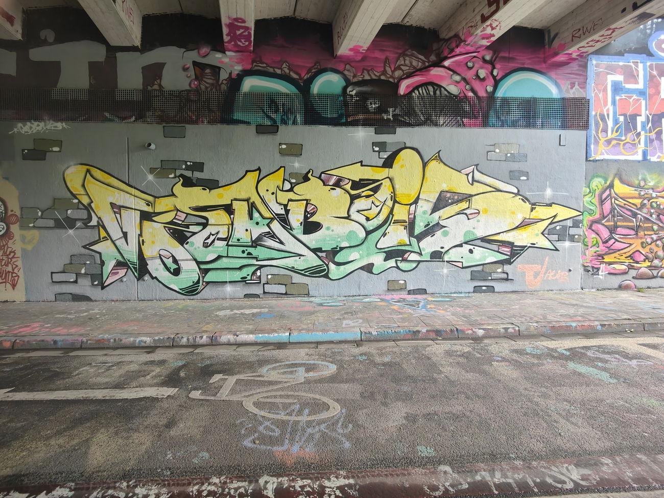 Graffiti Wall in Essen - Photo by Kico_one - Essen (2024)
