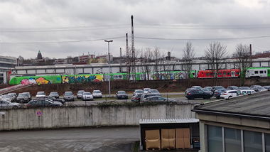 Graffiti Train in Essen - Photo by Kico_one (2021)