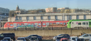 Graffiti Train in Essen - Photo by Kico_one - Essen, Ruhrgebiet (2023)