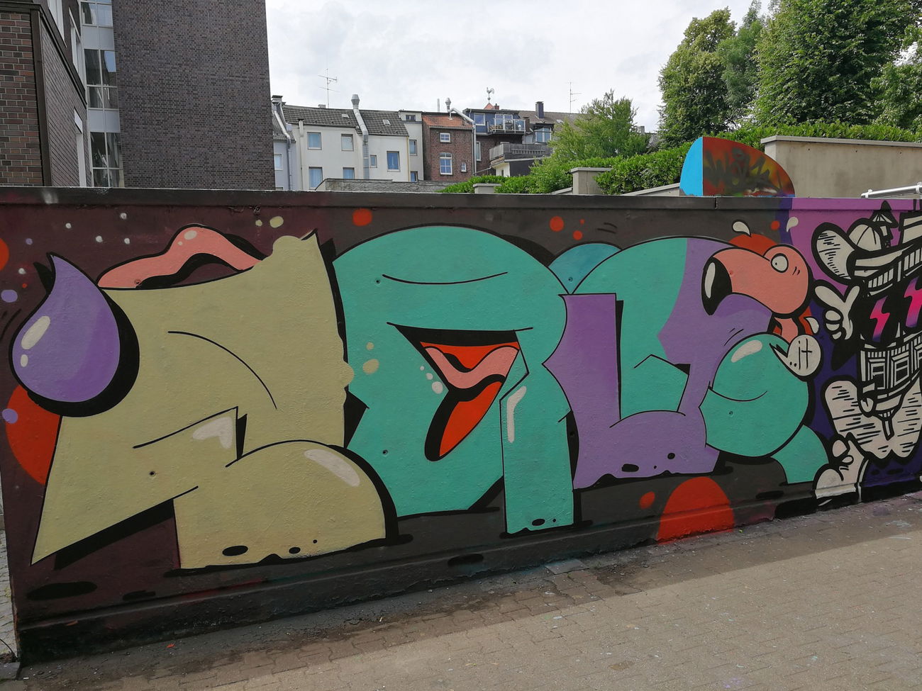 Graffiti Wall in Essen - Photo by Kico_one - Essen, NRW, Ruhrpott (2017)