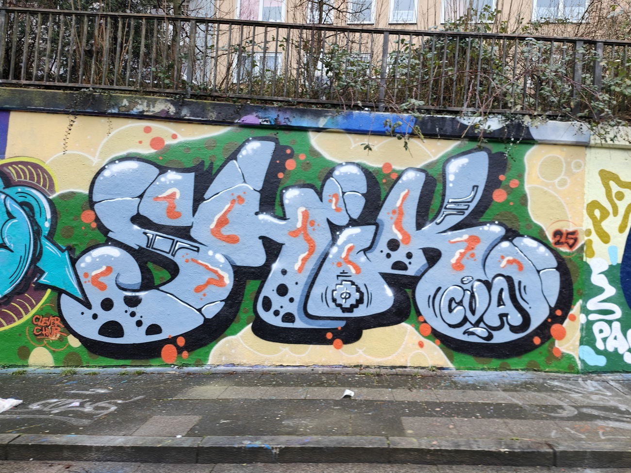 Graffiti Wall in Essen - Photo by Kico_one (2025)