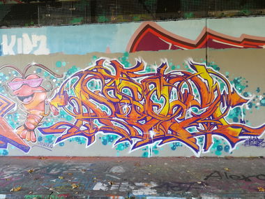 Graffiti Wall in Essen - Photo by Kico_one - Essen, NRW, Ruhrpott (2019)