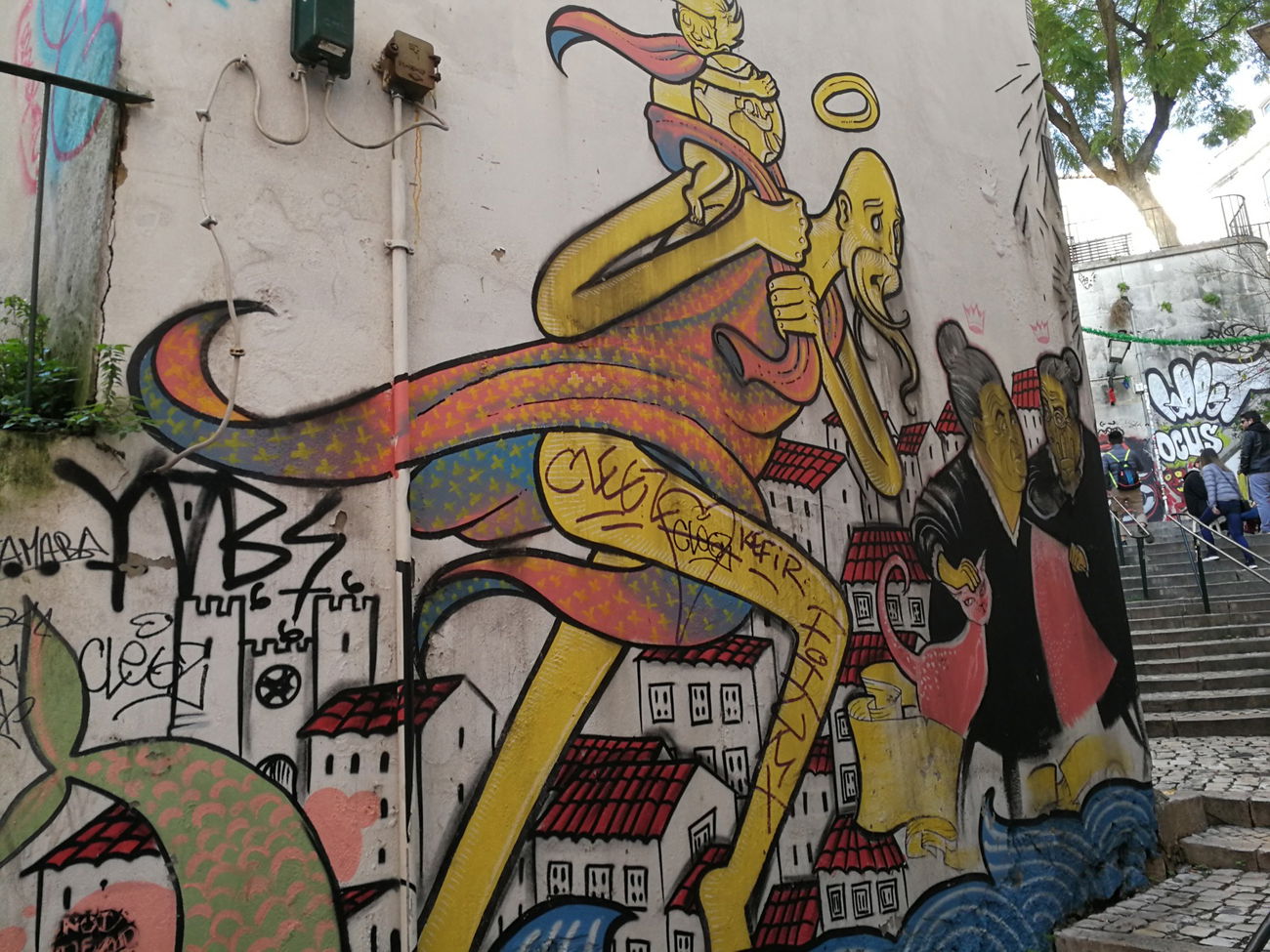 Graffiti Street Art in Lissabon - Photo by Kico_one - Lissabon, Portugal, Lisboa