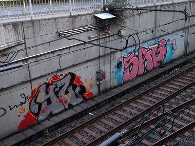 Graffiti Bombing in Essen - Photo by Kico_one - Essen, Ruhrgebiet, SAG (2023)
