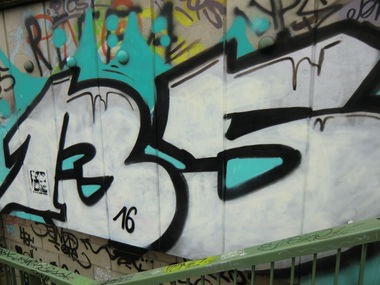 Graffiti Bombing in Wien - Photo by Kico_one - Wien, Österreich, Vienna (2016)