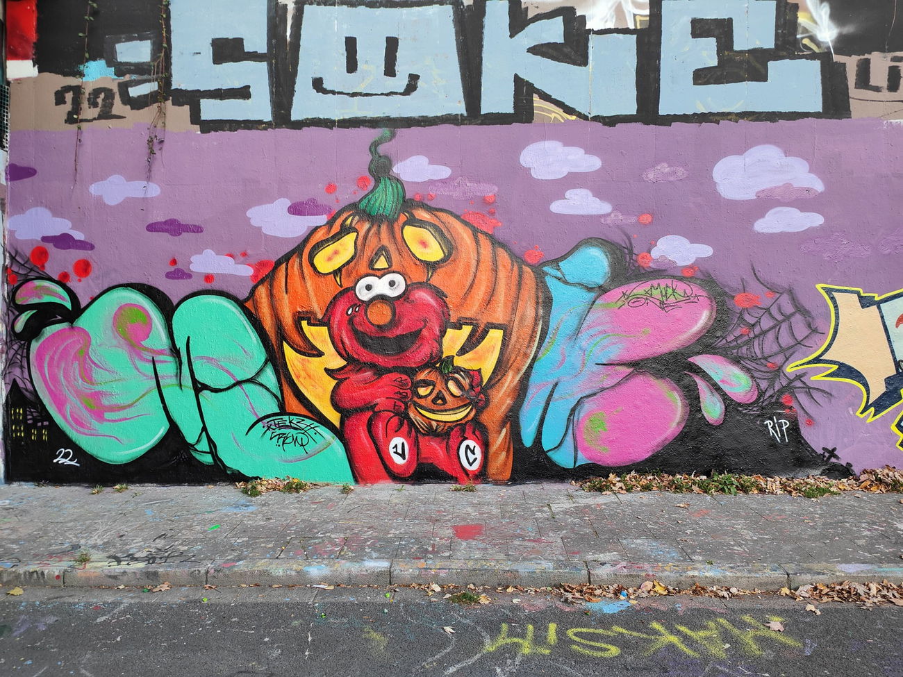 Graffiti Wall in Essen auf der donau - Photo by Kico_one - Essen, Ruhrgebiet (2023)