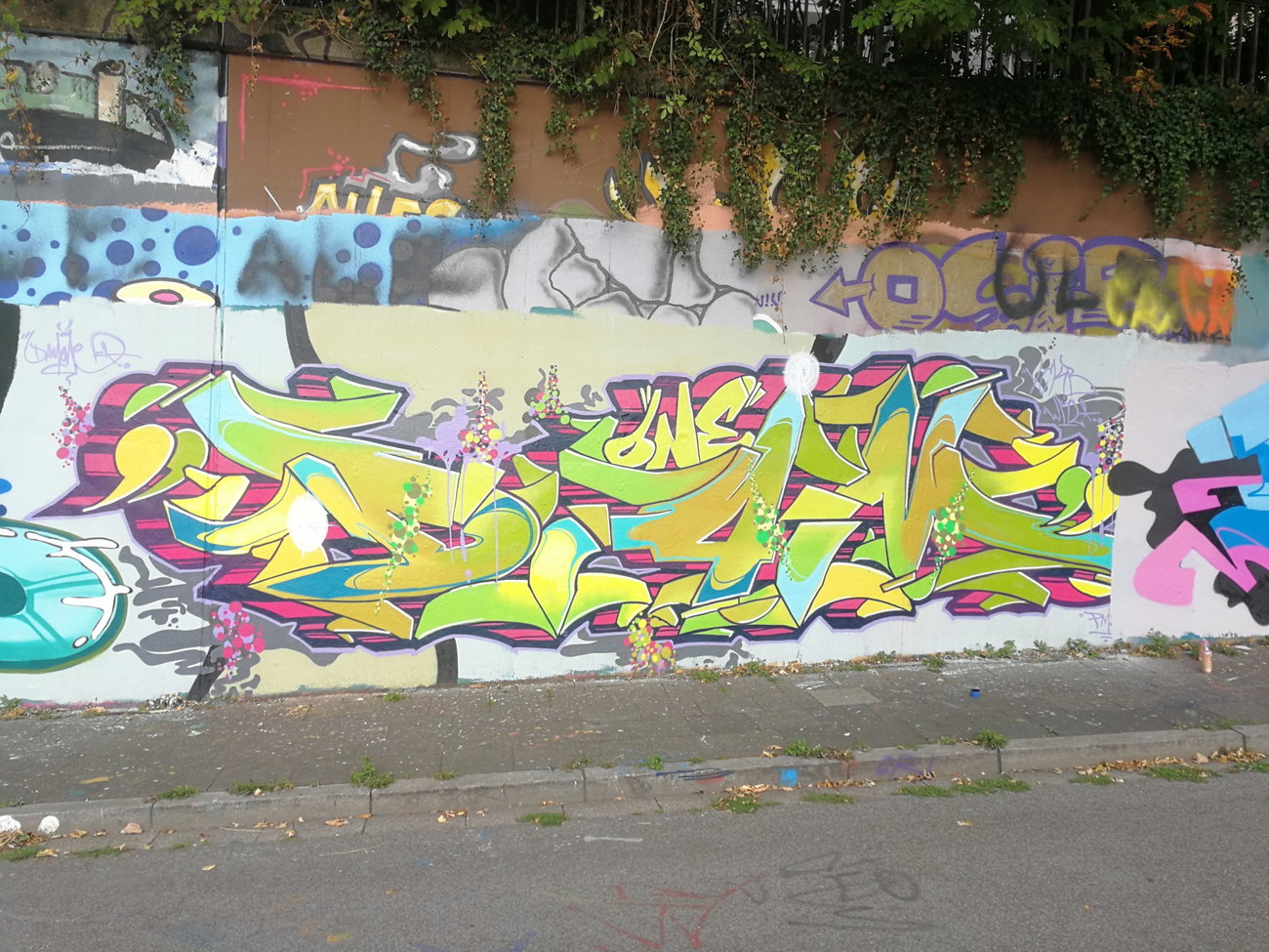 Graffiti Wall in Essen - Photo by Kico_one - Essen, Ruhrpott (2018)