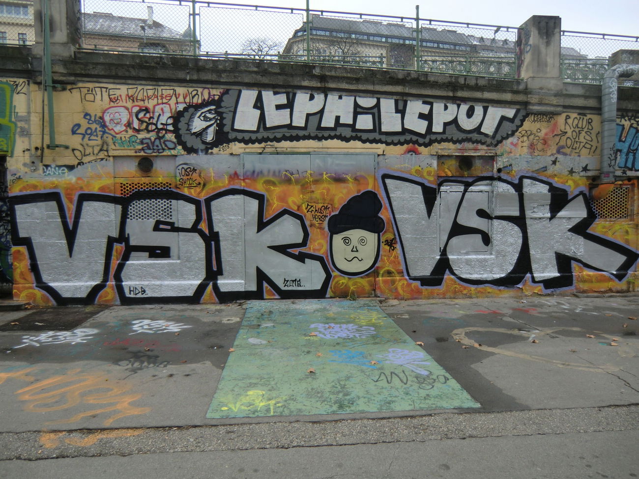Graffiti Wall in Wien - Photo by Kico_one - Wien, Österreich, Vienna (2016)