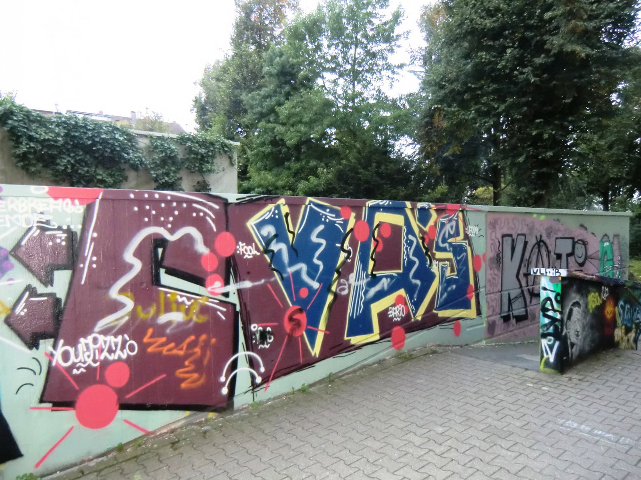 Graffiti Wall in Essen - Photo by Kico_one - Essen, Ruhrpott, Nrw (2015)