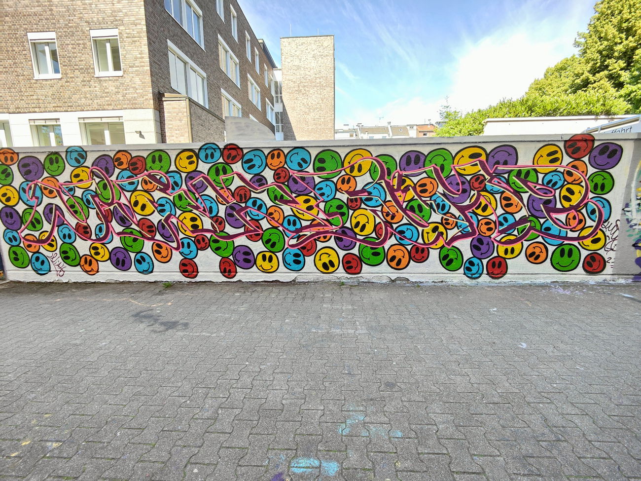 Graffiti Wall in Essen - Photo by Kico_one (2022)