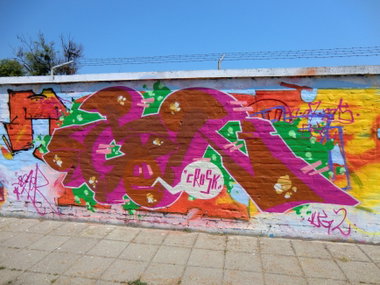 Graffiti Wall in Osijek - Photo by Kico_one - Osijek, Croatia, Hrvatska (2014)