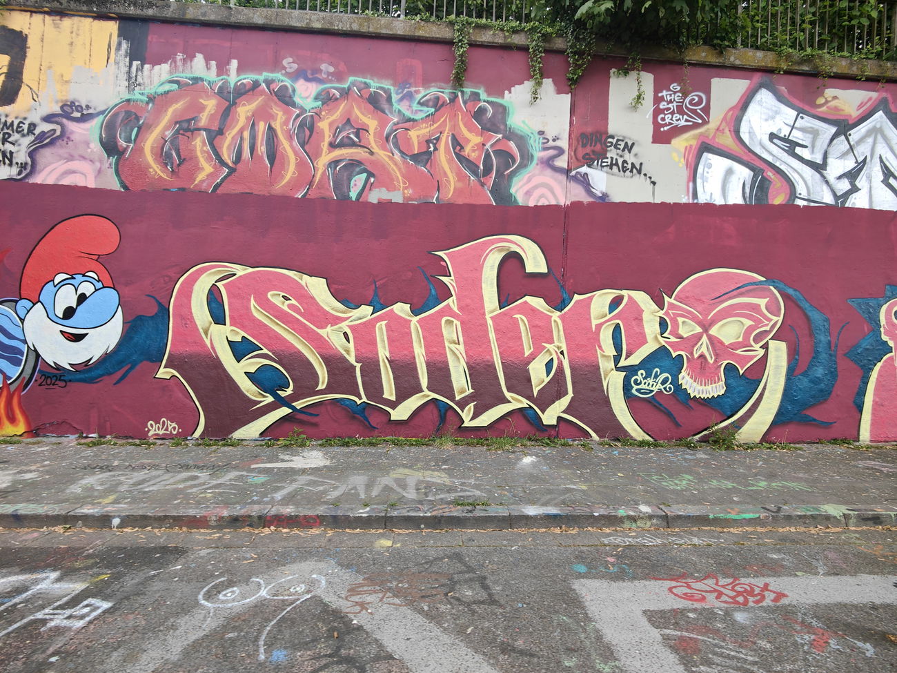 Graffiti Wall in Essen - Photo by Kico_one (2025)