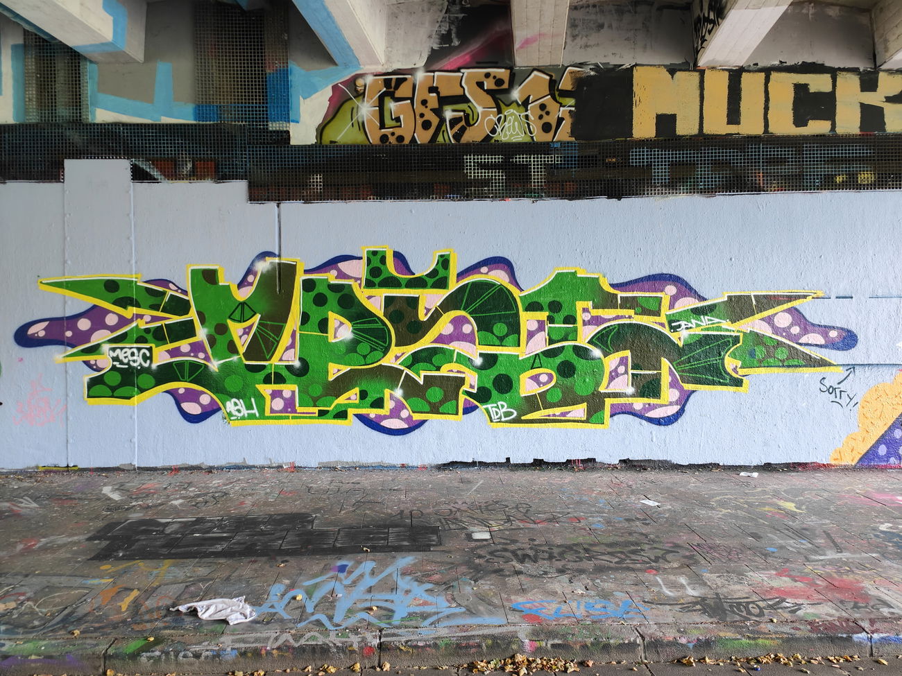 Graffiti Wall in Essen - Photo by Kico_one (2025)
