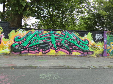 Graffiti Wall in Essen - Photo by Kico_one - Essen, NRW, Ruhrpott (2017)