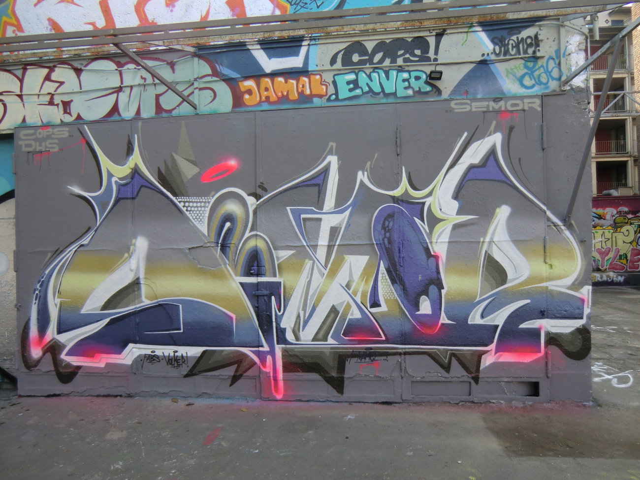 Graffiti in Köln - Photo by Kico_one - Köln, AlteFeuerwache, Semor