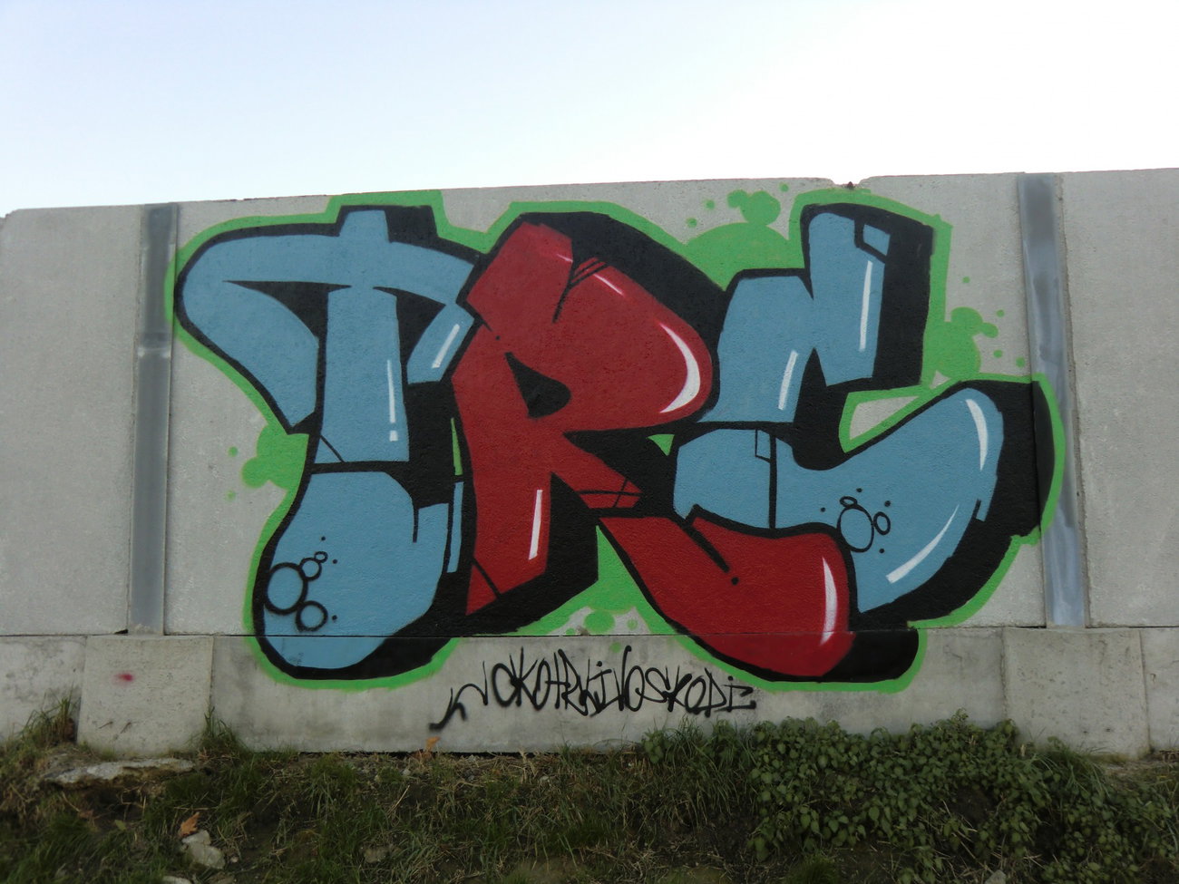 Graffiti Wall in Osijek - Photo by Kico_one - Osijek, Croatia, Hrvatska (2016)