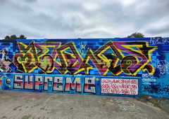 Graffiti Wall in Essen - Photo by Kico_one (2025)