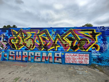 Graffiti Wall in Essen - Photo by Kico_one (2025)