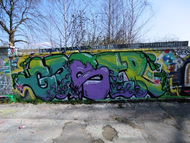 Graffiti Wall in Essen - Photo by Kico_one - Essen, NRW, Ruhrpott (2016)